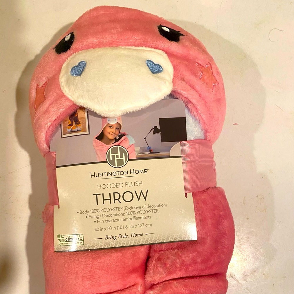 Hooded Kids Blanket